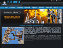 Tablet Screenshot of jorbet.com